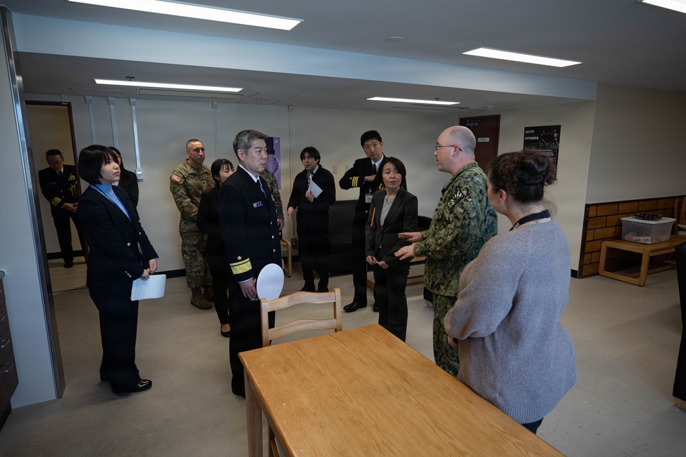 Marine Corps Air Station Iwakuni hosts base tour for USFJ leadership