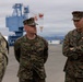 U.S. Marine Corps Lt. Gen. Eric Austin visits U.S. Marines at MCAS Iwakuni