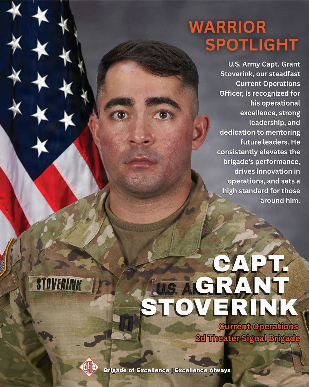 2d TSB Spotlight: Capt. Grant Stoverink