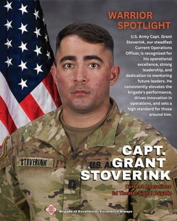 2d TSB Spotlight: Capt. Grant Stoverink