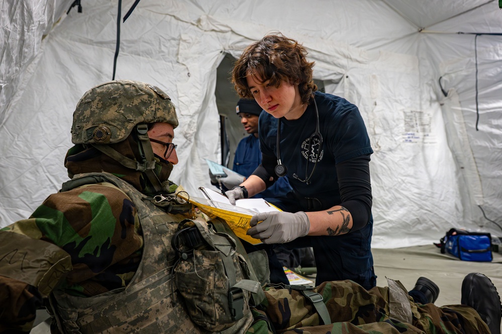 EMEDS responds to mass casualty drill during Freedom Shield 26