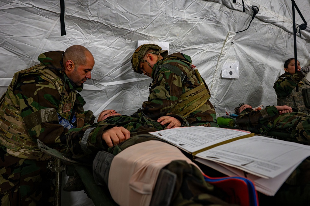 EMEDS responds to mass casualty drill during Freedom Shield 26