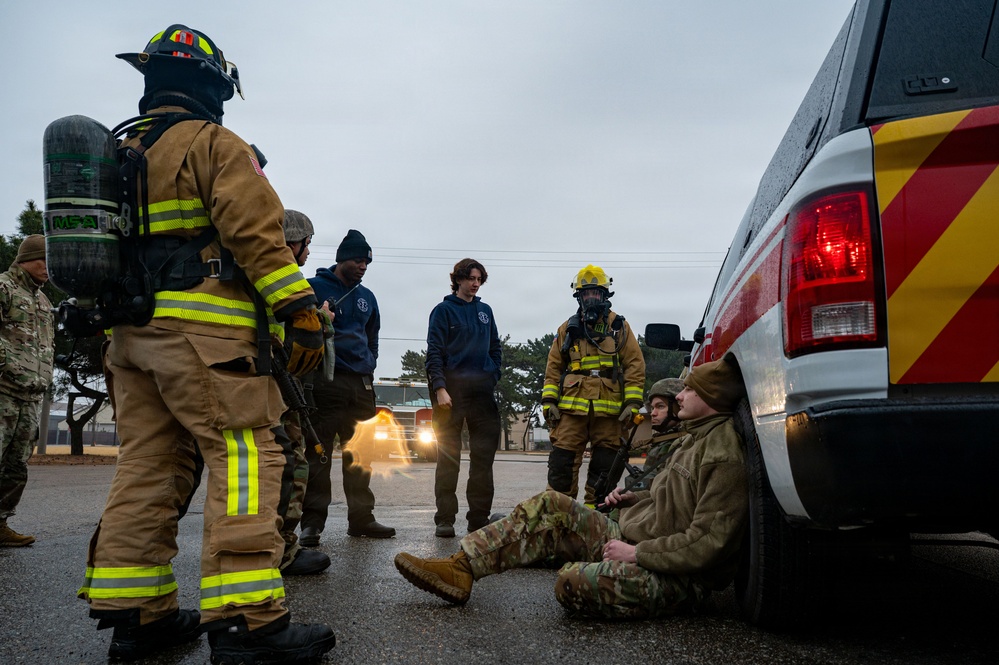 Firefighters, EMEDS unite in Freedom Shield 26