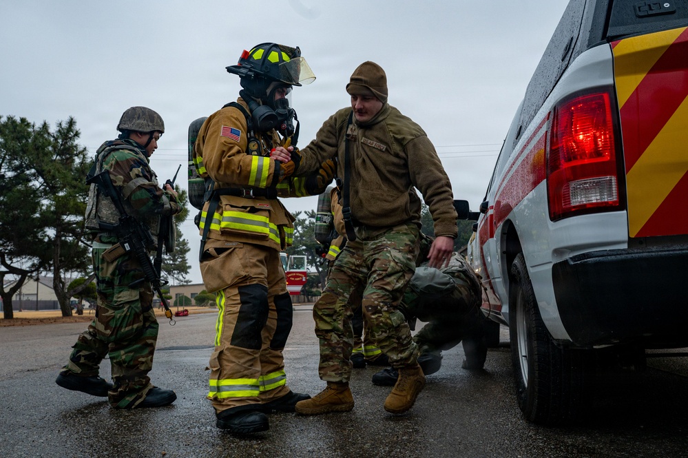 Firefighters, EMEDS unite in Freedom Shield 26