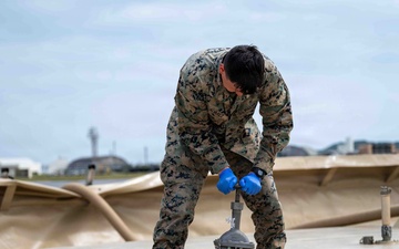 BM26: Airmen and Marines establish joint tactical fuel system