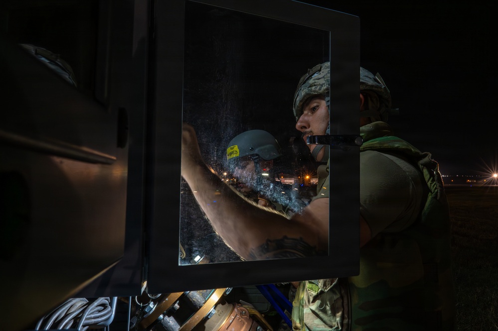 BM26: Airmen and Marines establish joint tactical fuel system