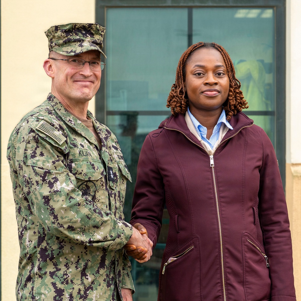 PWD Sigonella Hosts Rear Adm. Kilian