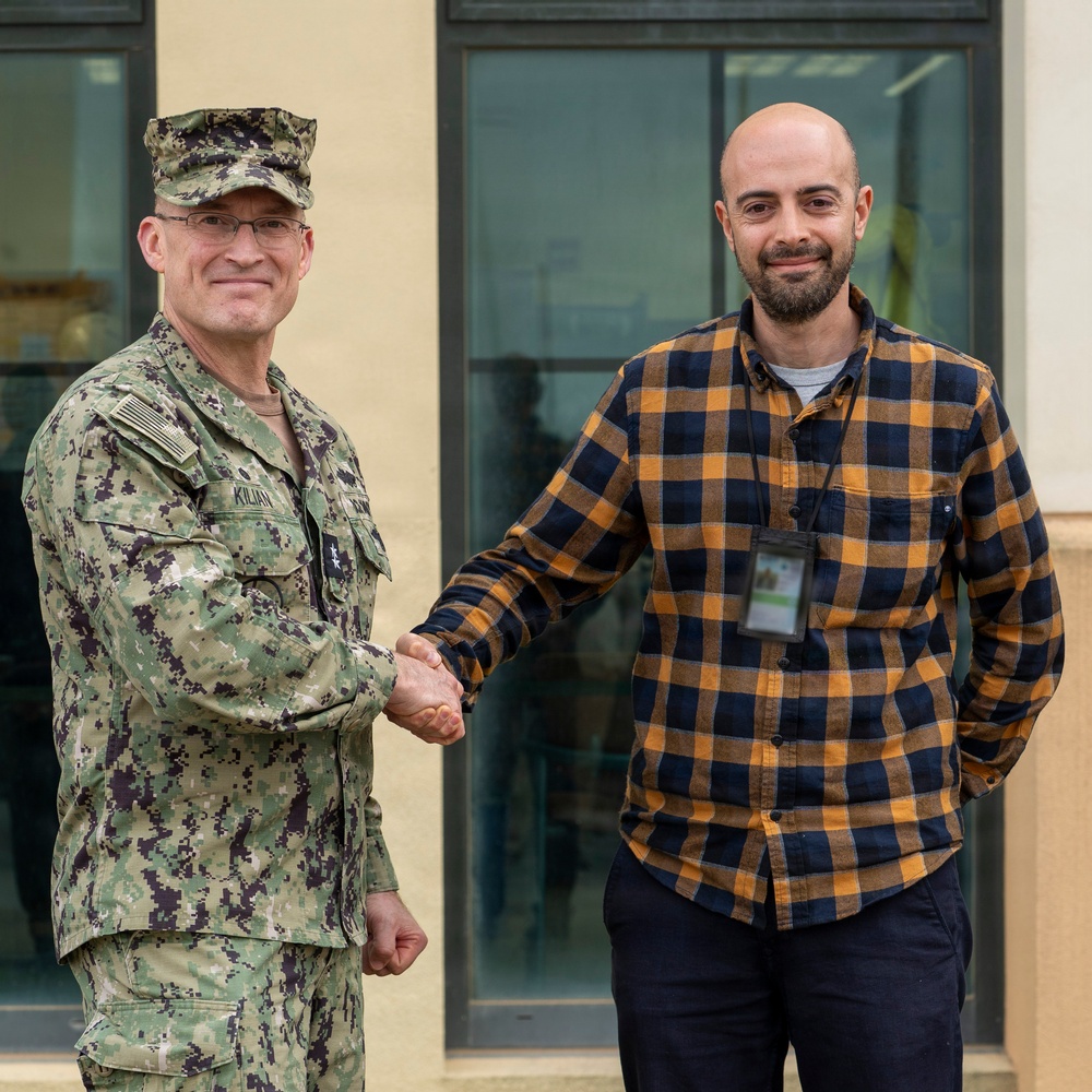 PWD Sigonella Hosts Rear Adm. Kilian