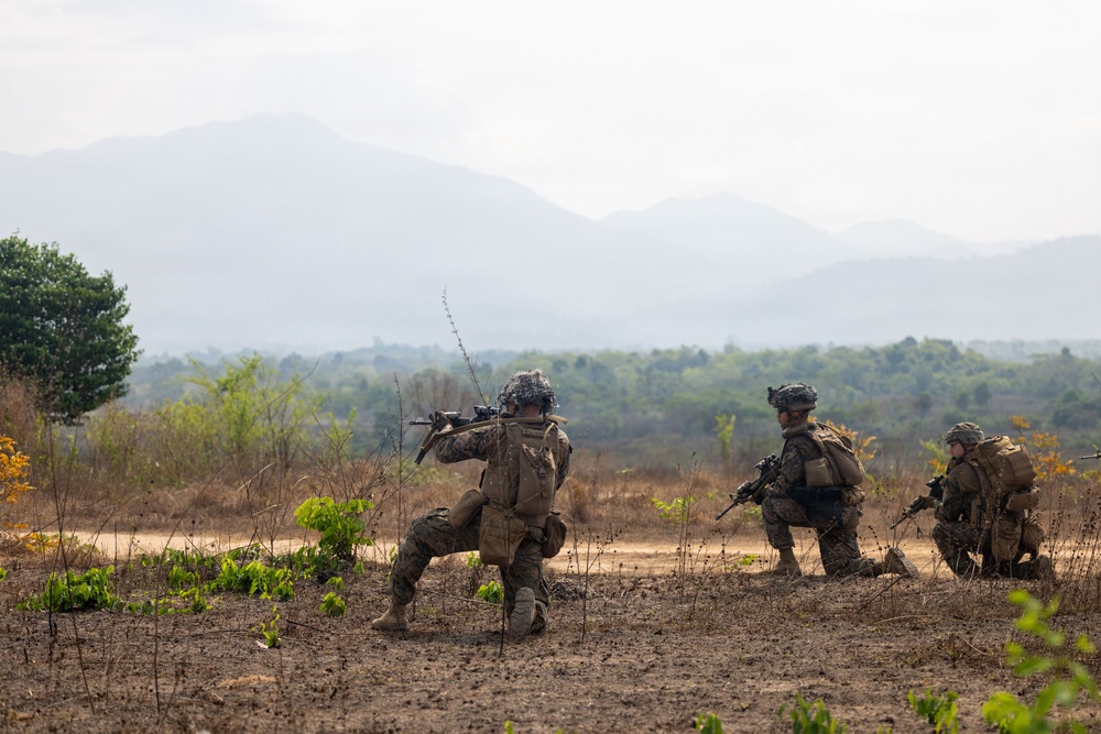 Task Force Ashland Marines Conduct Combined Arms Live-fire Exercise During Exercise Cobra Gold 26