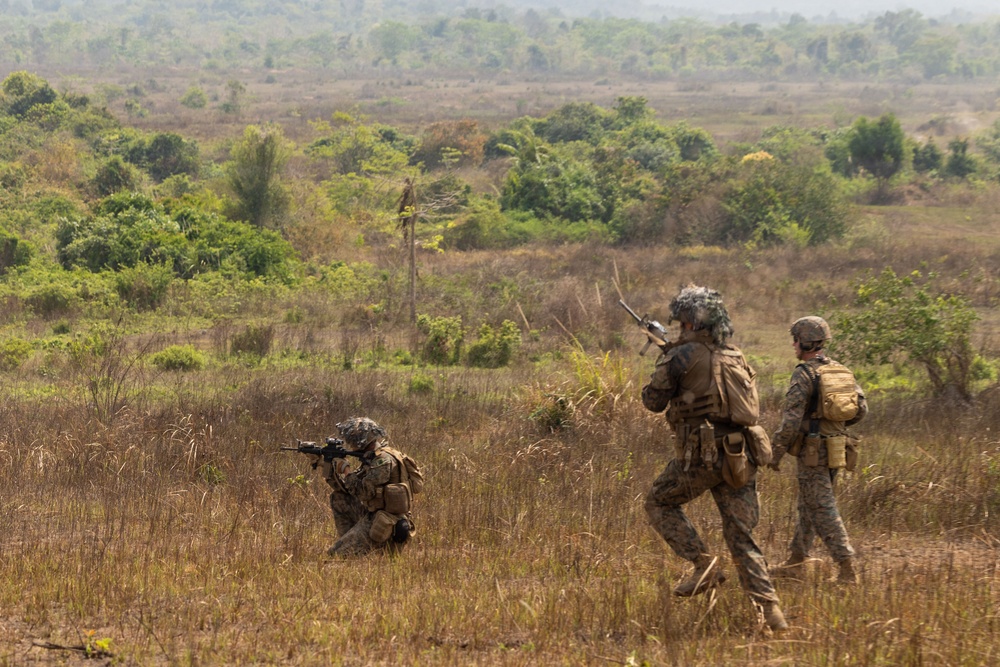 Task Force Ashland Marines Conduct Combined Arms Live-fire Exercise During Exercise Cobra Gold 26