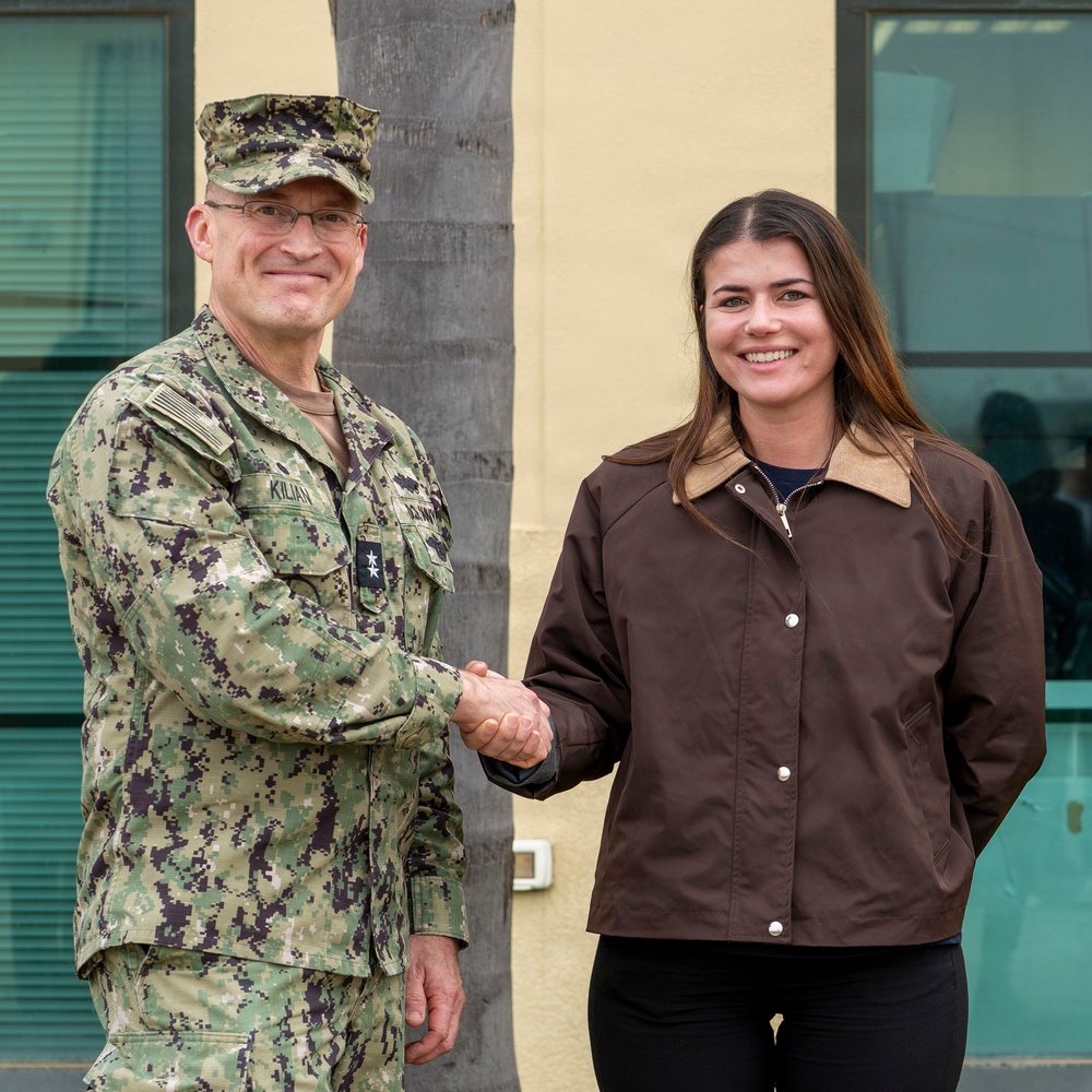 PWD Sigonella Hosts Rear Adm. Kilian