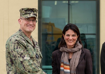 PWD Sigonella Hosts Rear Adm. Kilian