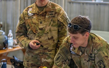 Bravo Company, 1-214th GSAB conducts aerial gunnery during Lethal Cougar 26-1