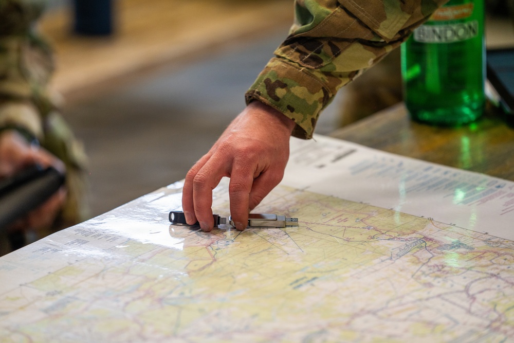 Bravo Company, 1-214th GSAB conducts aerial gunnery during Lethal Cougar 26-1