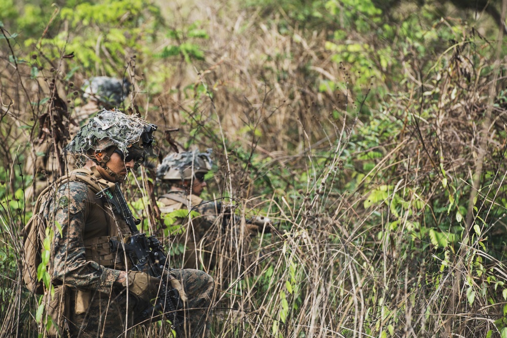 Task Force Ashland Marines, Sailors Conduct Combined Arms Live-Fire Exercise During Exercise Cobra Gold 26