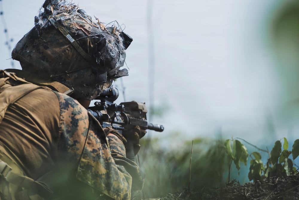 Task Force Ashland Marines, Sailors Conduct Combined Arms Live-Fire Exercise During Exercise Cobra Gold 26