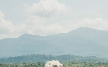 Task Force Ashland Marines, Sailors Conduct Combined Arms Live-Fire Exercise During Exercise Cobra Gold 26