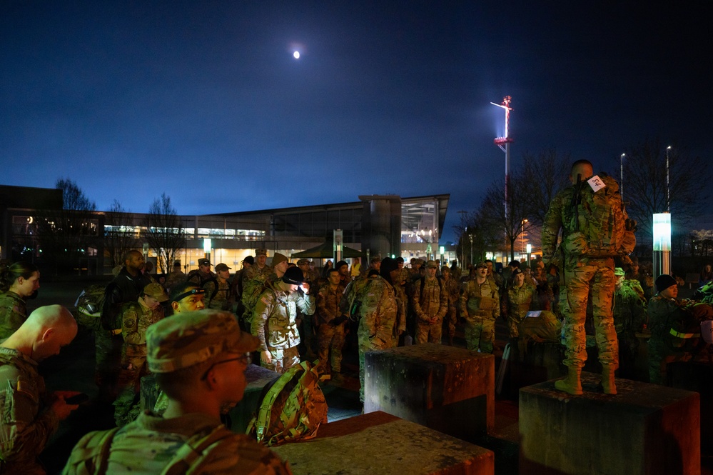 The Long Walk: Team Ramstein Conquers Norwegian Foot March