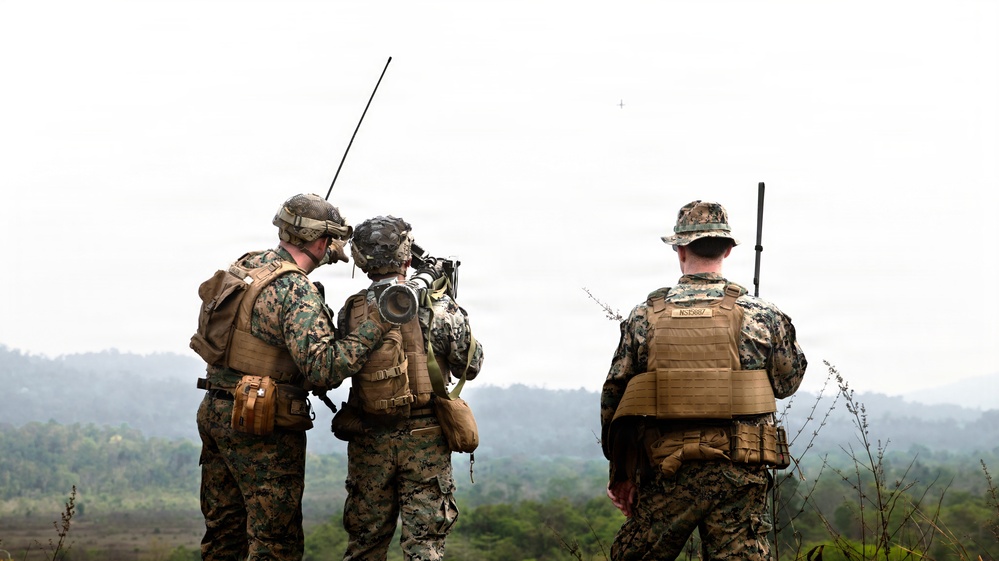 Task Force Ashland Marines, Sailors Conduct Combined Arms Live Fire Range During Exercise Cobra Gold 26