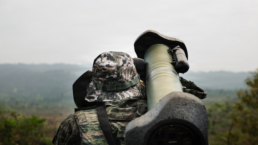 Task Force Ashland Marines, Sailors Conduct Combined Arms Live Fire Range During Exercise Cobra Gold 26
