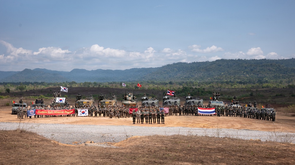 Task Force Ashland Marines, Sailors Conduct Combined Arms Live Fire Range During Exercise Cobra Gold 26
