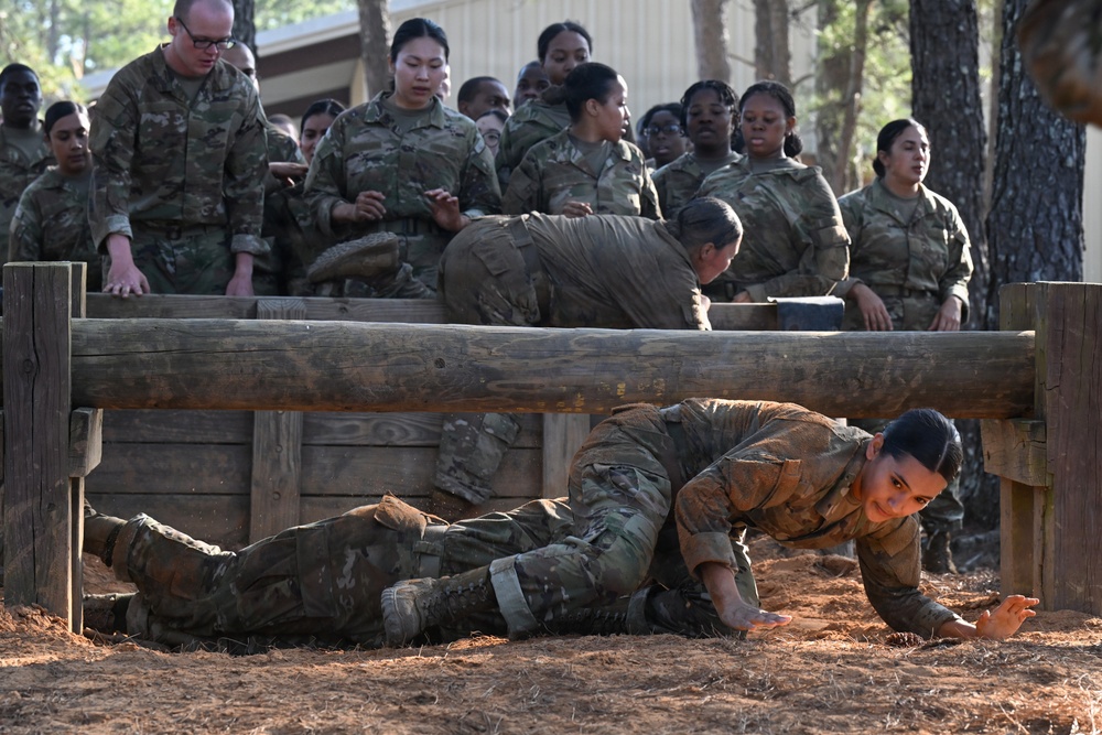 Fort Jackson Basic Combat Training Red Phase Fit to Win Obstacle Course