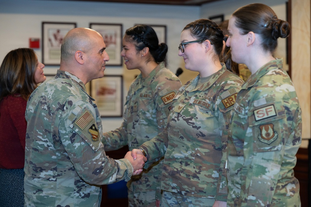 Officials promote latest cadre of enlisted Airmen