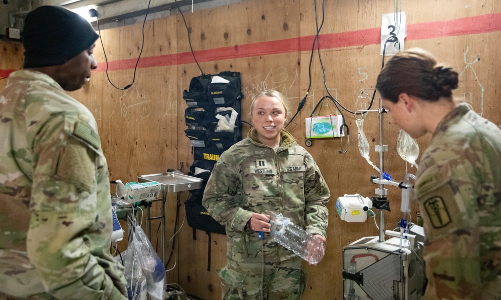 502nd Field Hospital operates razor sharp at Rodriguez Live Fire Range, South Korea