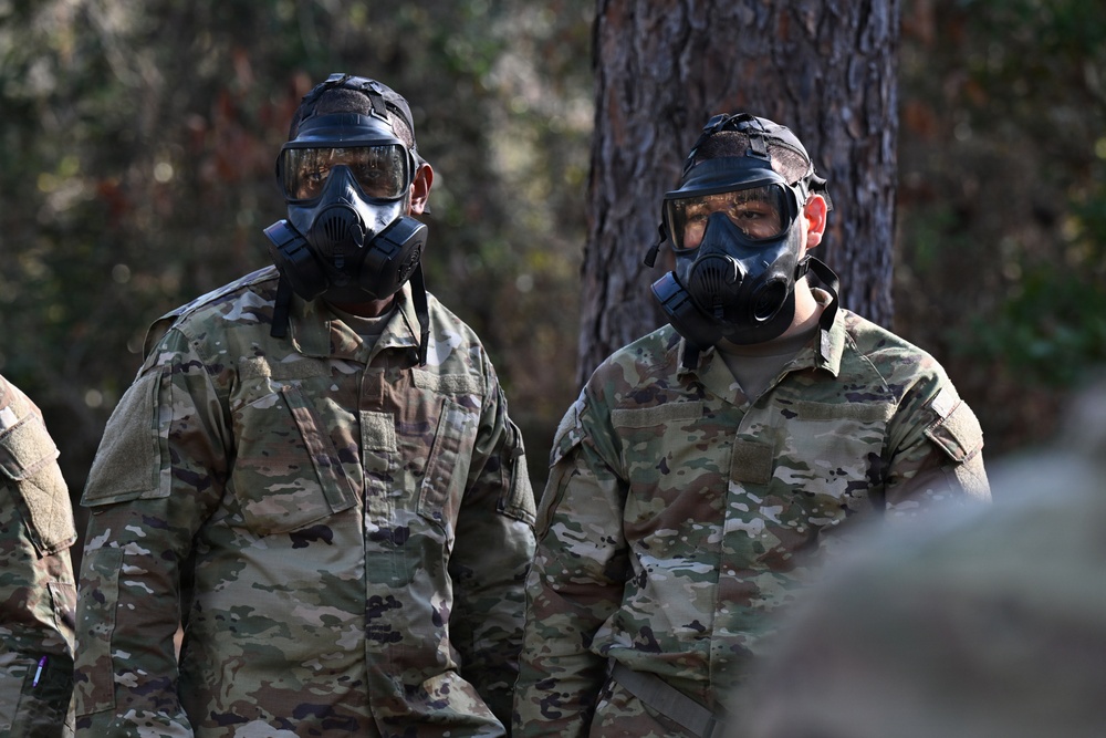 Fort Jackson Basic Combat Training Red Phase Training CBRN Chamber