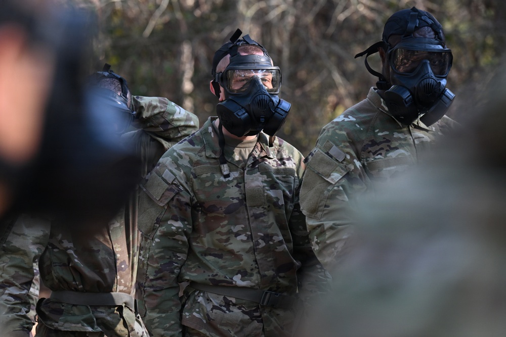 Fort Jackson Basic Combat Training Red Phase Training CBRN Chamber