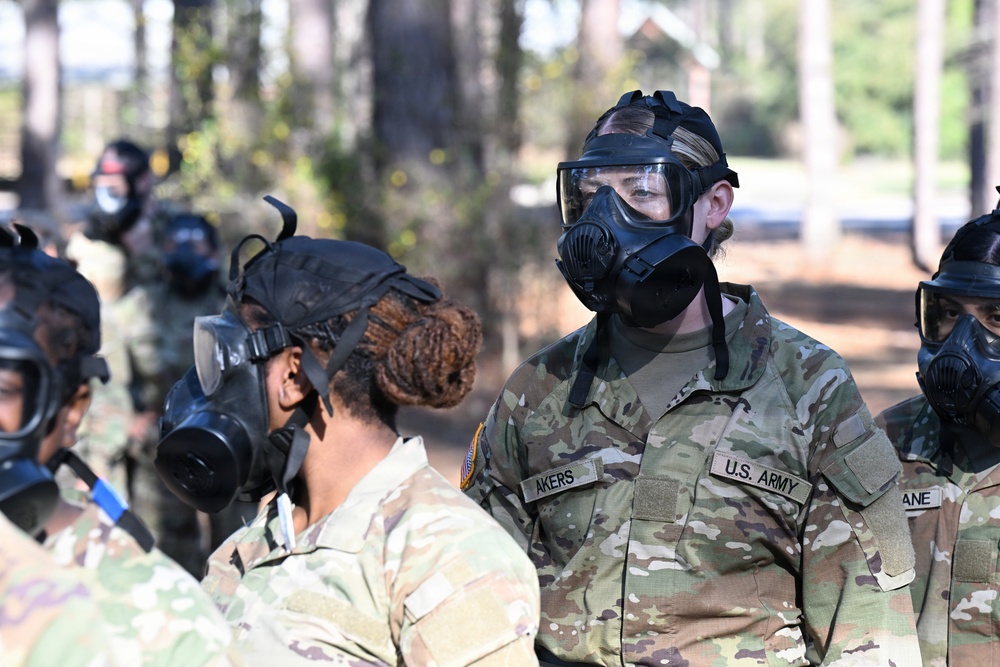 Fort Jackson Basic Combat Training Red Phase Training CBRN Chamber