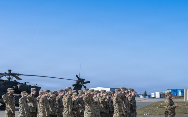 HHC 12 CAB Change of Command Ceremony