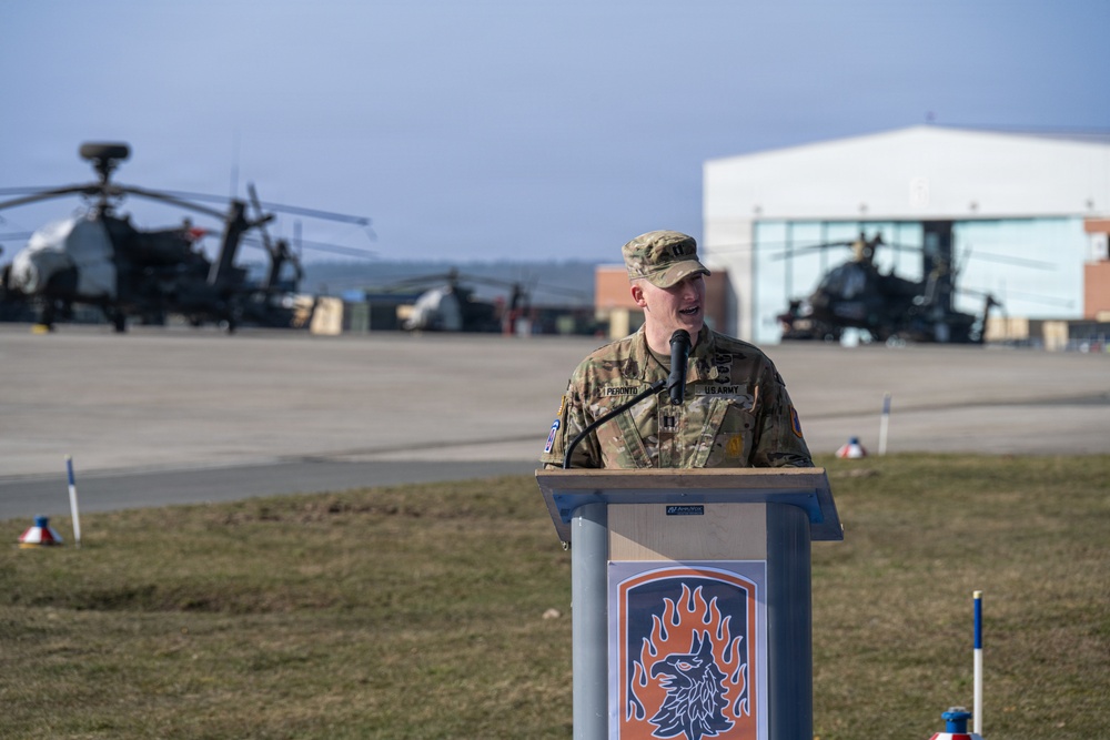 HHC 12 CAB Change of Command Ceremony