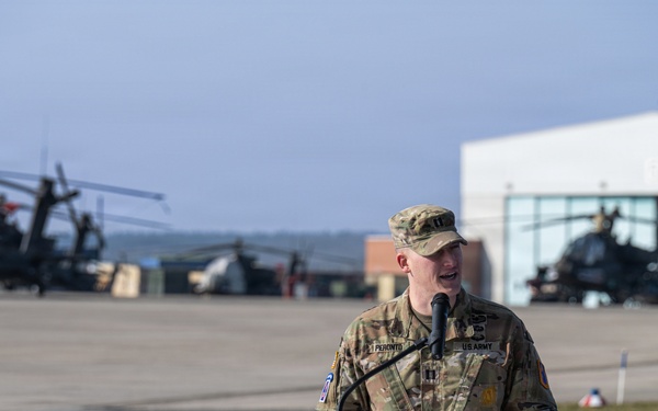 HHC 12 CAB Change of Command Ceremony