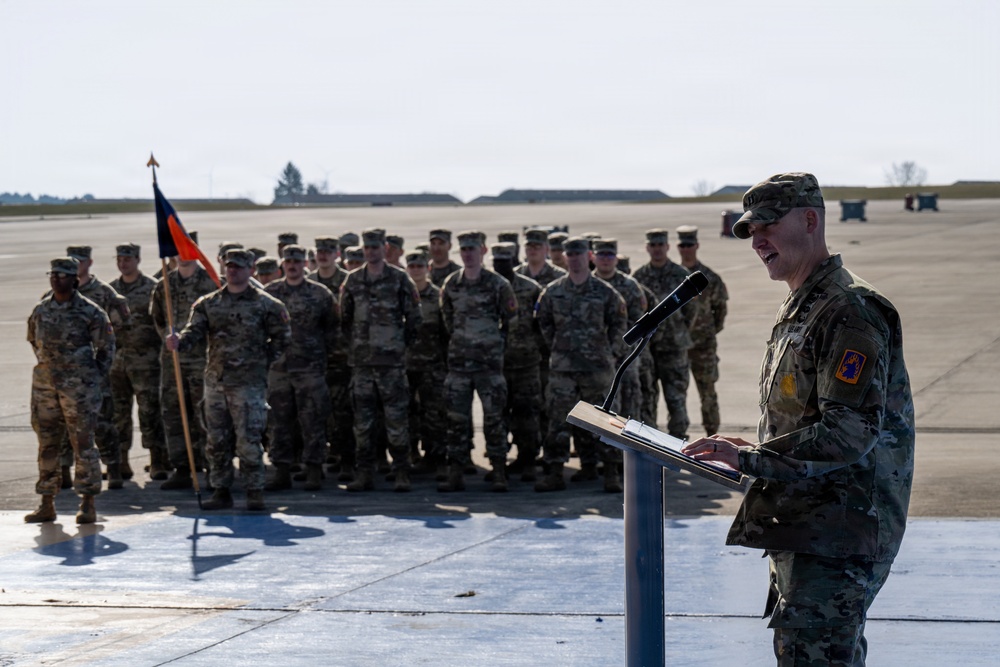 HHC 12 CAB Change of Command Ceremony