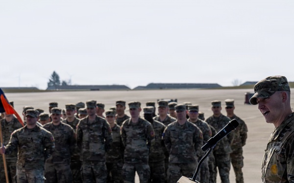 HHC 12 CAB Change of Command Ceremony