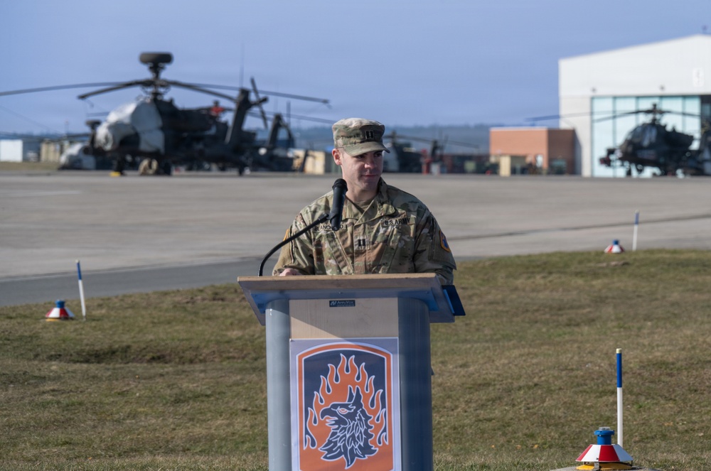 HHC 12 CAB Change of Command Ceremony