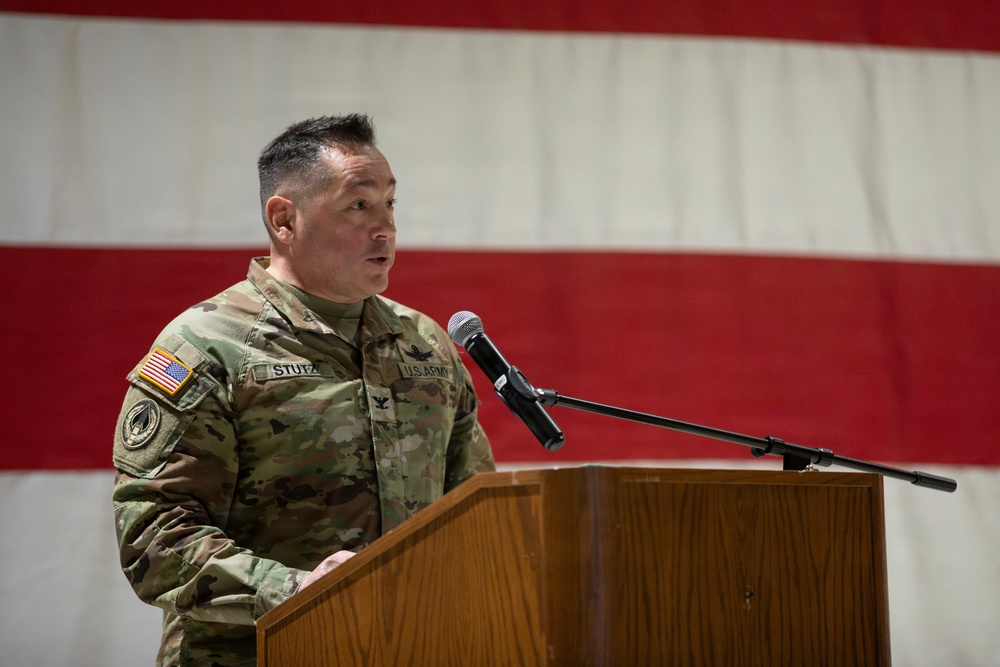 Alaska National Guard holds deployment ceremony for 134th Public Affairs Detachment ahead of Kosovo mission