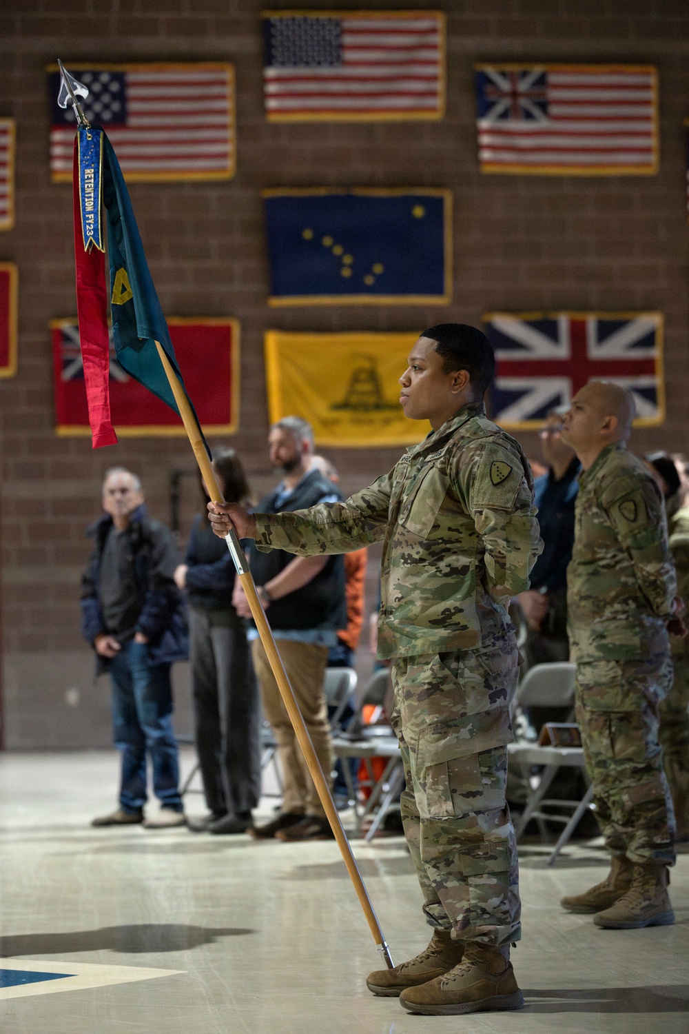 Alaska National Guard holds deployment ceremony for 134th Public Affairs Detachment ahead of Kosovo mission