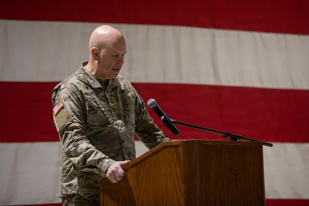 Alaska National Guard holds deployment ceremony for 134th Public Affairs Detachment ahead of Kosovo mission