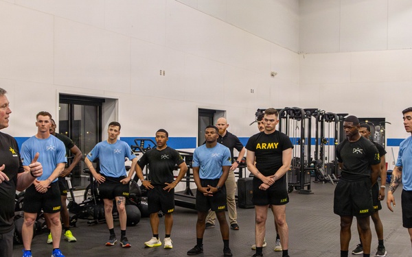 The First Team hosts Secretary of the Army for H2F PT
