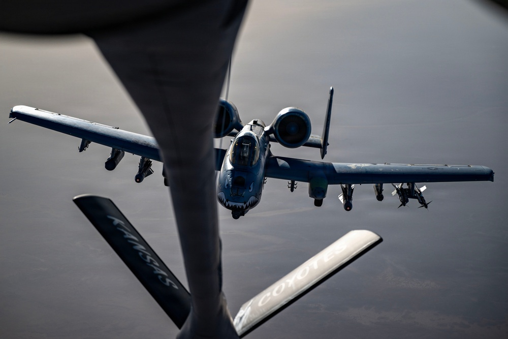 A-10 Thunderbolts support Operation Epic Fury