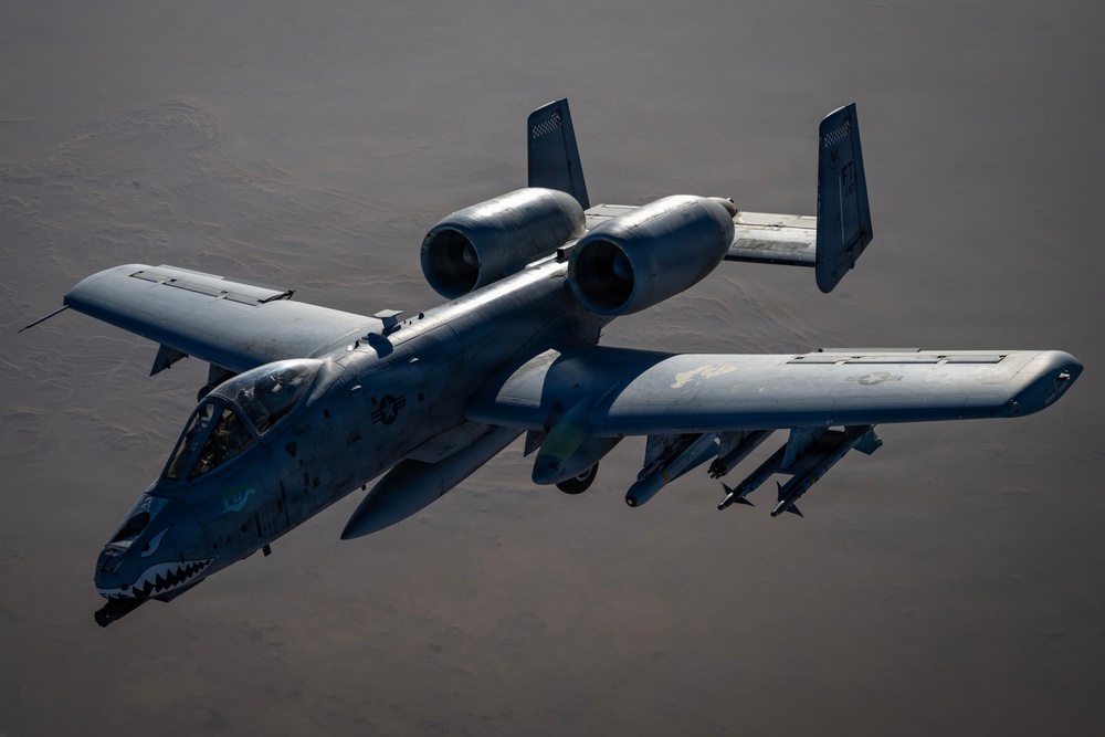 A-10 Thunderbolt II supports Operation Epic Fury