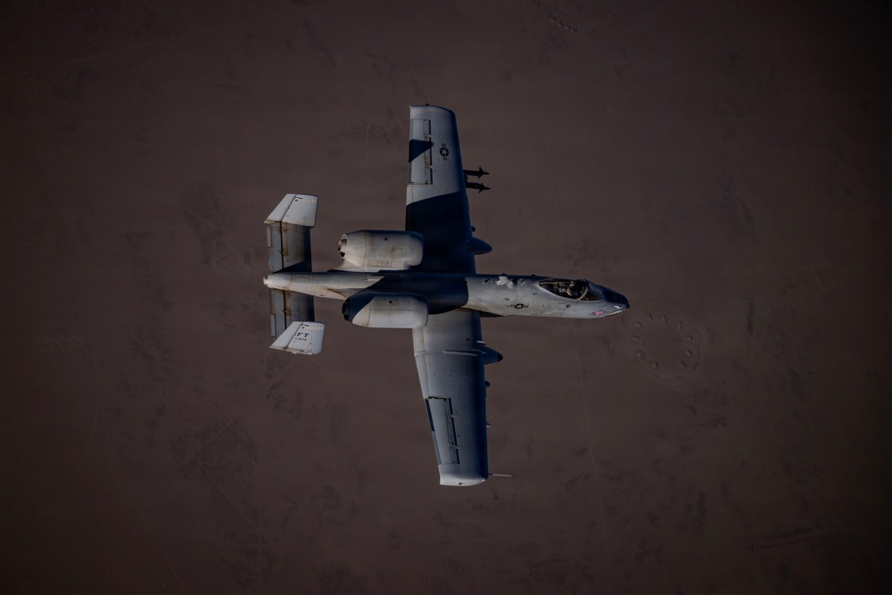 A-10 Thunderbolt II supports Operation Epic Fury