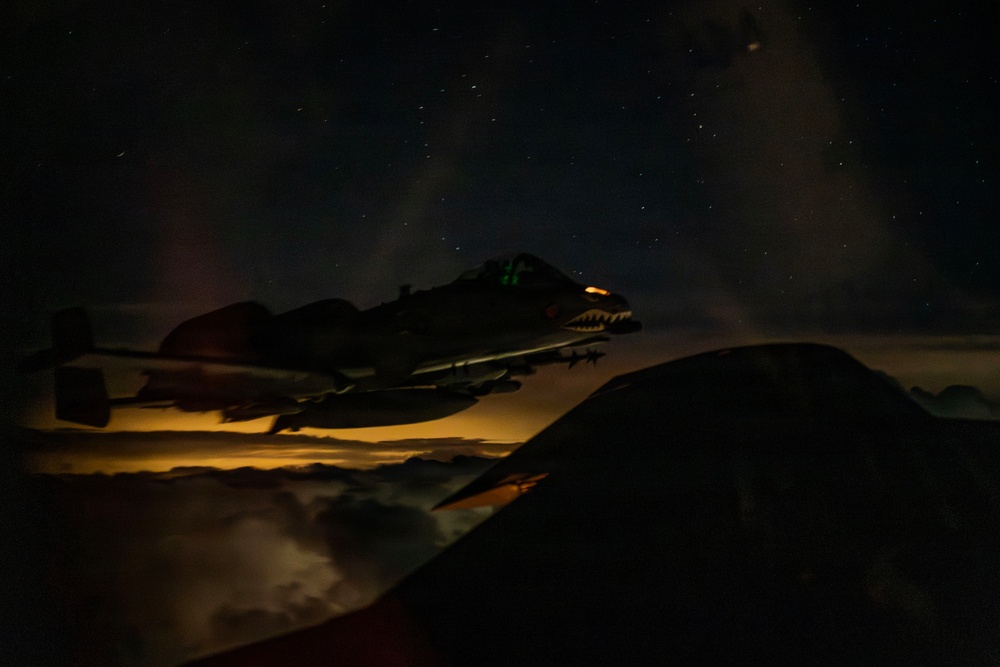 A-10 Thunderbolt II supports Operation Epic Fury