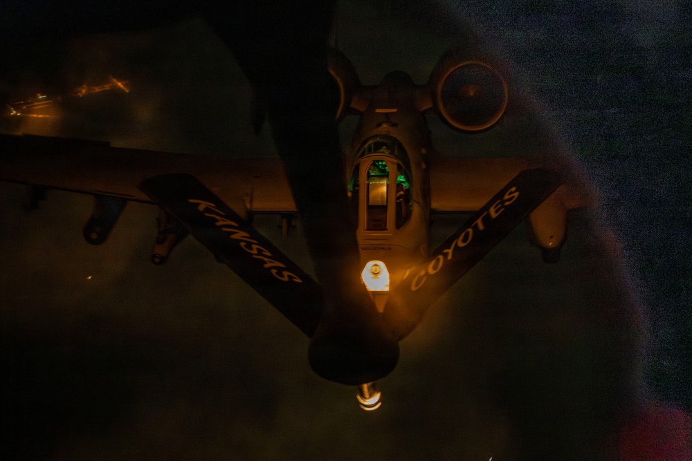 A-10 Thunderbolt II supports Operation Epic Fury