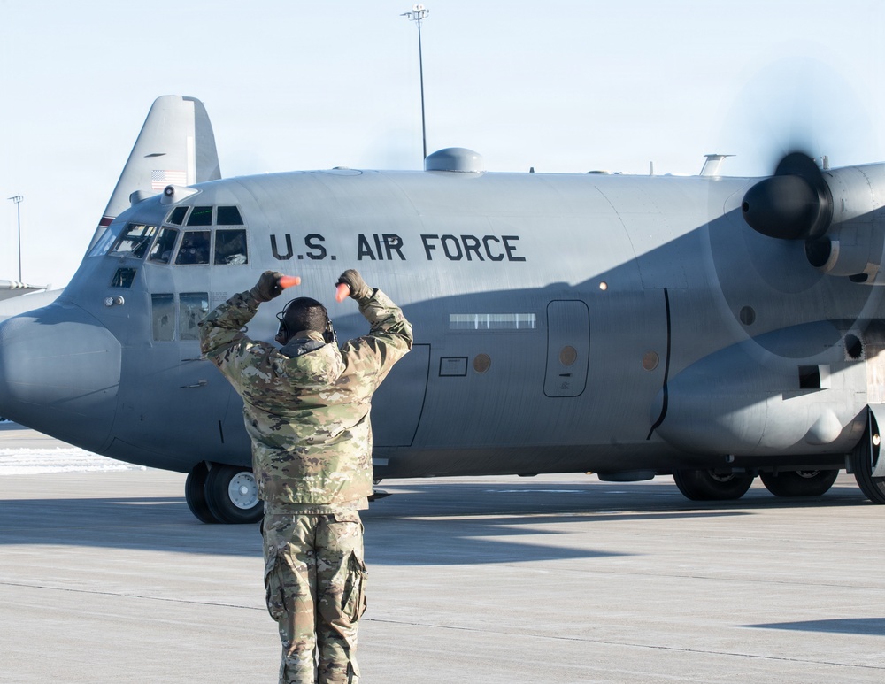 Final Flight Chapter: 133rd Airlift Wing Deploys C-130H3 to AFRICOM