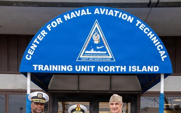 CNATT Unit North Island hosts Navy airboss, Indian Navy vice chief
