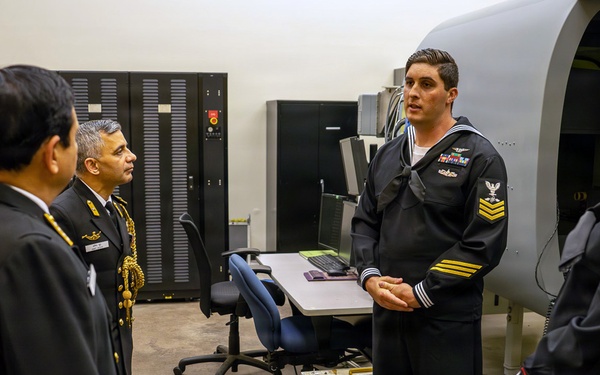 CNATT Unit North Island hosts Navy airboss, Indian Navy vice chief