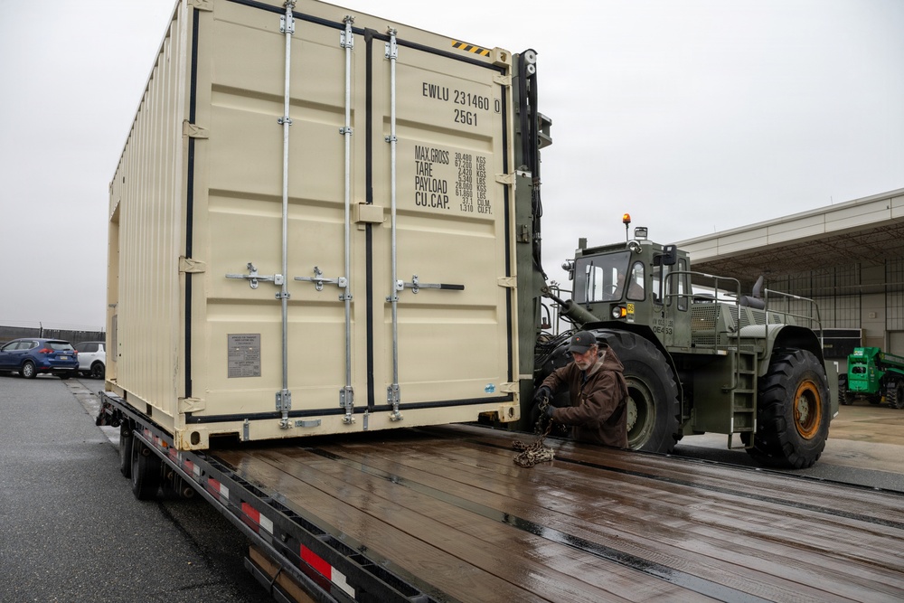 AFMAO receives its first Mobile Embalming Unit (MEU)